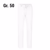 (6 pièces) KARLOWSKY | Pantalon chino homme stretch moderne - Blanc - Taille : 50