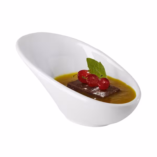 (12 stuks) Dompelbakjes - FRIENDLY - PET - 40 ml - 115x60mm - Wit