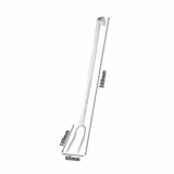 (4 stuks) Barbecuevork RVS - 2-tands - Lengte: 50cm