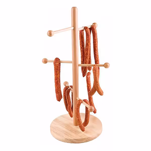 Pretzel / sausage stand - Beech wood - Height: 500mm