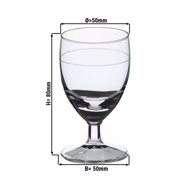 (6 szt.) Kieliszek do drinków - Gilde - 35ml - do zmywarki; zestaw 6 szt.