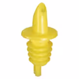 (6 szt.) Nalewak barmański - zestaw 6 - tworzywo sztuczne PVC - 30x30x70mm - po 2 Czerwony, Niebieski i Żółty - free-flow