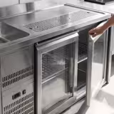 Bárhűtő PREMIUM PLUS - 1550x700 mm - 2 üvegajtó