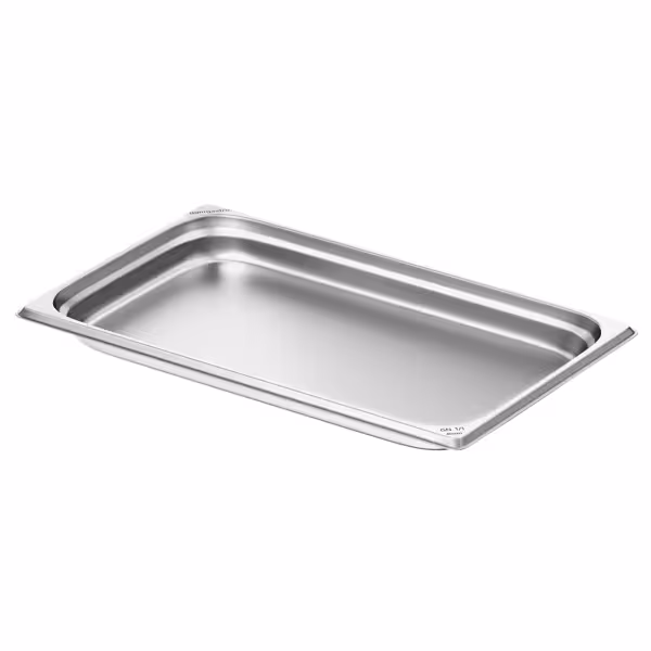 (1 piece) – Stainless Steel Gastronorm Pan GN 1/1 – Height 40 mm