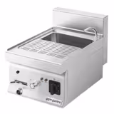 Commercial Electric Pasta Cooker - Single Tank - Countertop - 18L - 4.5kW - with Drain Tap
