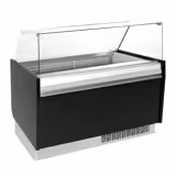 Glassbar 1,56 x 0,92 m - svart