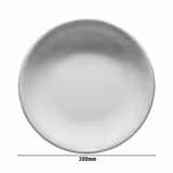  (24 pezzi) ENTITY - Piatto - profondo - Ø 200 mm - Bianco