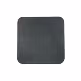(6 pieces) SELTMANN WEIDEN | Porcelain Coupe Dinner Plates – Anthracite - 220x220 mm - Flat - Square