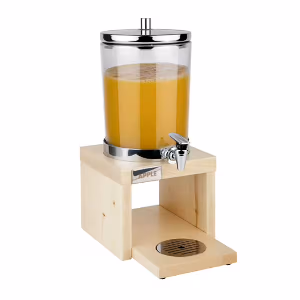 Juice dispenser - BRIDGE - 4 liters - incl. stand, 2 rechargeable batteries and touchless adapter