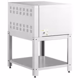 Električna peć za pizzu - 1010x1150 mm - 6+6 x 30 cm (Duboko) - za Ø 30 cm pizzu - do 450 °C - Mehaničko - uklj. postolje