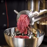 Mezcladora de carne / batidora de carne - 28 litros - incluida picadora de carne - 450-480 kg / h