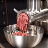 Commercial Electric Meat Mincer #22 - Heavy-Duty - 1.20 kW - Compact - 4.5/10 mm + stuffing kit