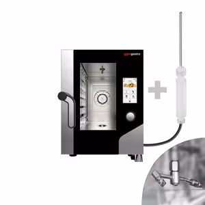 Combi steamer KOMPAKT - Touch - 6x GN 1/1 - incl. washing system & temperature sensor