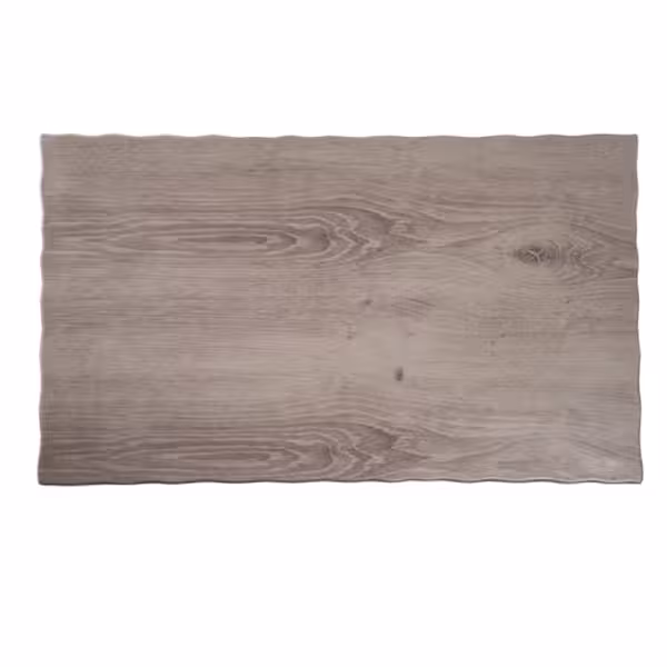 (6 pcs) GN 1/1 Gastronorm Tray - DRIFTWOOD - Melamine - 530x325mm - Height: 15mm - Grey