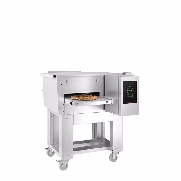 Commercial Gas Conveyor Oven – 1030 x 1300 mm – Touch Control – 400 mm Belt Width – incl. Stand