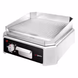 Commercial Electric Griddle - 2.5kW - Ribbed Plate - Cooking area: 405x445mm