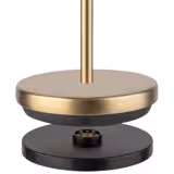 Tischleuchte - JOSEF MINI - dimmbar in 3 Stufen - Ø 80mm - Champagner