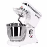 Impastatrice planetaria - da banco - 5L - 330W - 3 utensili in dotazione (gancio, spatola, frusta) - variatore di velocità - testa sollevabile - vasca estraibile - monofase