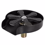 Doccia in vetro - G3/8" - Nero