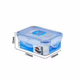 (12 Stück) LocknLock | Multifunktionsbox Classic - 350ml - transparent