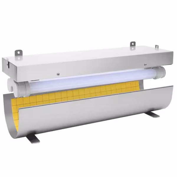 مصيدة الحشرات الضوئية PREMIUM - بلوح لاصق - لتغطية 30 - 100 م² - 2x 20 W