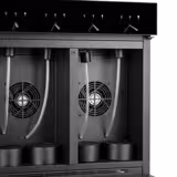 Distributeur de vin - 2 zones climatiques - réfrigéré - pour 4 bouteilles de vin