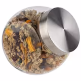 (6 unid) Frasco de vidro com tampa de rosca - Vorratsglas - 2,2 Litro