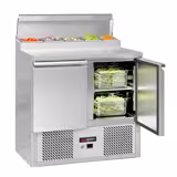 Saladette MINI ECO - 900x700mm - 2-deurs - voor 5x GN 1/6