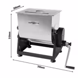 Malaxor pentru carne – 28 litri – 25 kg – manual	