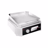 Plancha de asar eléctrica - 2,5 kW - Ranurada