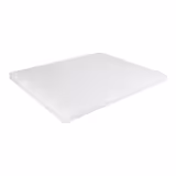 Snijplank - 325x530mm - Dikte: 20mm - HACCP-conform - Polyethyleen - Wit - Vaatwasmachinebestendig