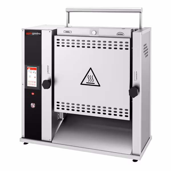 Toaster vertical - Digital - 2,1 kW - pour pains à burger & hot-dog