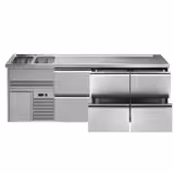 Biertheke Premium PLUS - 2500x700mm - 6 Schubladen
