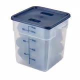 (6 pezzi) CAMBRO | CAMSQUARES® - Contenitore - 17,2 litri - Trasparente