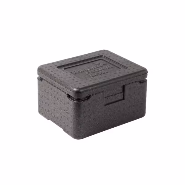 (18 Stück) THERMO FUTURE BOX | Thermobox MINI - 7 Liter - Schwarz