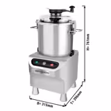 Cutter Mixer - 18L - 1.5 kW - 220V - 1500 rpm