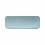 (2 pcs) SELTMANN WEIDEN | Rectangular Coupe Plate – Flat – Porcelain – 350×200 mm – Turquoise