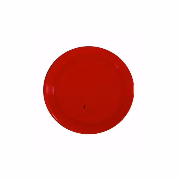 (100 pieces) THERMO FUTURE BOX | Silicone lid for side dish tray - 500ml - Round - Red