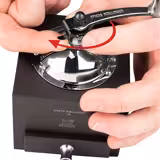 (6 pieces) PEUGEOT | LE MOULIN D'OLIVIER ROELLINGER - Pepper/Spice Mill - Chocolate - Height: 130mm