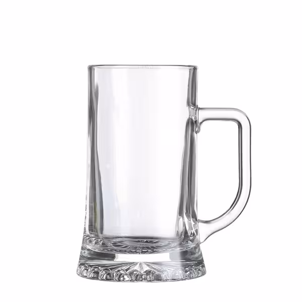 (6 szt.) Kufel do piwa - Beer Specials - 520ml - Transparentny - do zmywarki; zestaw 6 szt.