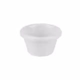 (24 pz) Coppetta per salse - CASUAL - Melamina - 80ml - rotonda - Ø80mm - Bianco