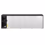 Barski- & Rashladni pult za pripremu pića ECO - 2542 mm - Sa 8 ladica - Crna boja