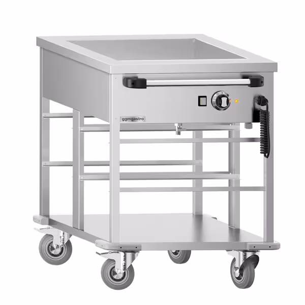 Benmari Servis Arabası - 1x GN 2/1 - 1,0 kW
