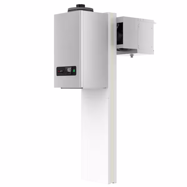 Commercial Stainless Steel Wall Mounted Monoblock Freezer Room Unit - Monoblock - max. for 5.0 m³ - 650W