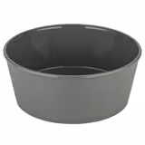 (12 stuks) Kom - Kunststof - 1,3L - rond - Ø182mm - stapelbaar - grijs