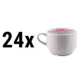 (24 pz) Serie ENTITY - Tazzina da moka / espresso Turca - 10cl - Bianco