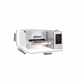 Commercial Electric Conveyor Oven – 980 × 1300 mm – Touch Control – 400 mm Belt Width