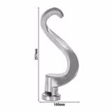 Dough Hook for PRMF12-H Planetary Mixer – AISI 304 Stainless Steel