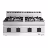 Cuisinière à gaz - 14 kW - 4 brûleurs