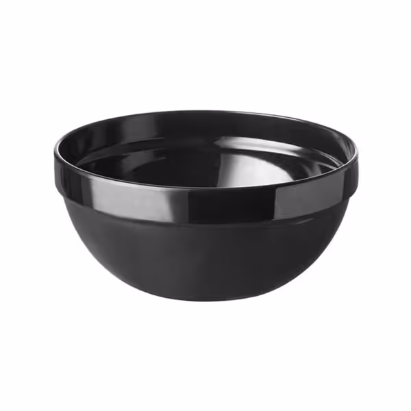 (6 قطع) سلطانية CASUAL MAXI - ميلامين - 0.50 l - دائري - Ø 140mm - قابلة للتكديس - آمن لغسالة الصحون - أسود